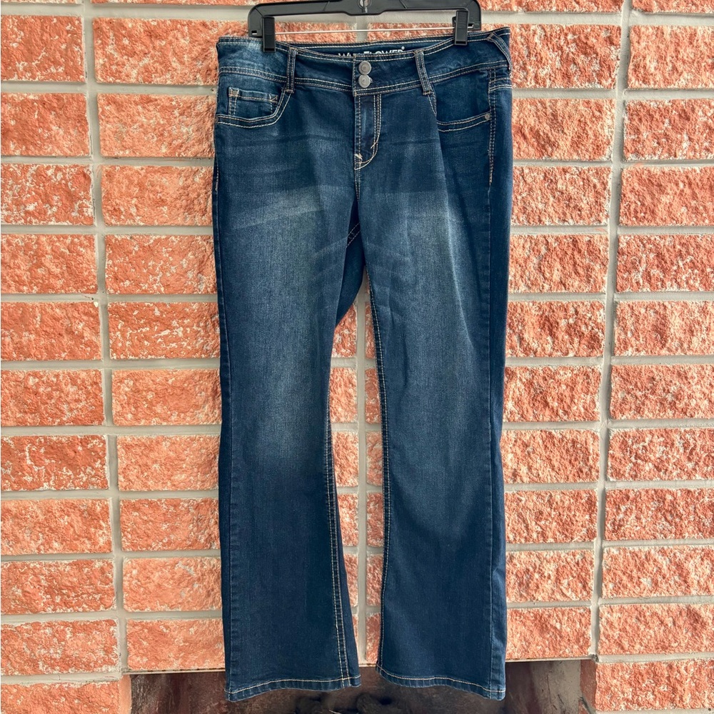 Wallflower Dark Blue Denim Jeans